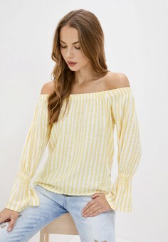 Блуза, Whitney, цвет: желтый. Артикул: MP002XW11O00. Одежда / Блузы и рубашки / Блузы / Whitney