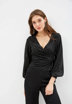 Блуза, Self Made, цвет: черный. Артикул: MP002XW136I3. Одежда / Блузы и рубашки / Блузы / Self Made