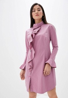 Платье, Adzhedo, цвет: розовый. Артикул: MP002XW14FVK. Adzhedo