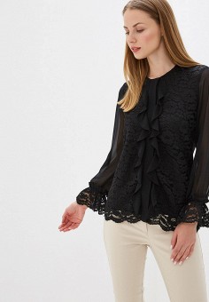 Блуза, Perspective, цвет: черный. Артикул: MP002XW14LF7. Одежда / Блузы и рубашки / Блузы / Perspective