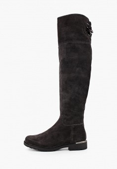 Ботфорты, Thomas Munz, цвет: серый. Артикул: MP002XW154AK. Обувь / Сапоги / Ботфорты