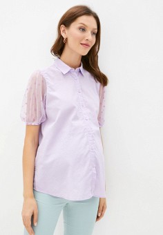 Блуза, LC Waikiki, цвет: фиолетовый. Артикул: MP002XW15CVG. Одежда / Блузы и рубашки / Блузы / LC Waikiki
