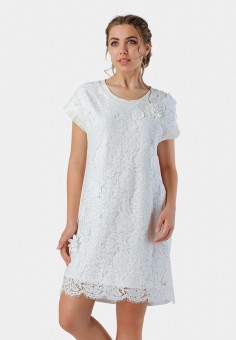 Платье, O&J, цвет: белый. Артикул: MP002XW18V7N. O&J