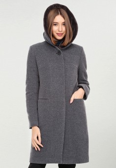 Пальто, Florens, цвет: серый. Артикул: MP002XW1HSBM. Florens