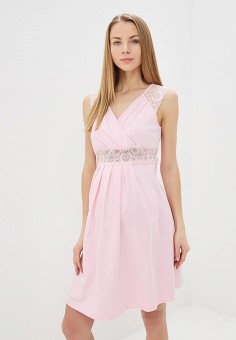 Сорочка ночная, Hunny mammy, цвет: розовый. Артикул: MP002XW1HYO0. Одежда / Одежда для беременных