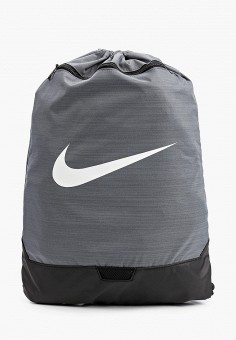 Мешок, Nike, цвет: серый. Артикул: NI464BUHTPM7. Аксессуары / Рюкзаки