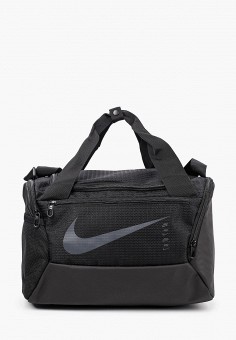 Сумка спортивная, Nike, цвет: черный. Артикул: NI464BUJNBM5. Аксессуары / Сумки / Спортивные сумки
