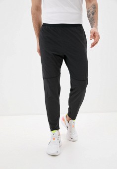 Брюки спортивные, Nike, цвет: черный. Артикул: NI464EMLZPN5. Одежда / Брюки / Спортивные брюки