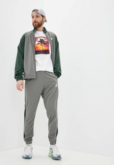 Костюм спортивный, Nike, цвет: серый. Артикул: NI464EMLZPZ3. Одежда / Спортивные костюмы