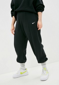 Брюки спортивные, Nike, цвет: черный. Артикул: NI464EWLYWL0. Одежда / Брюки / Спортивные брюки