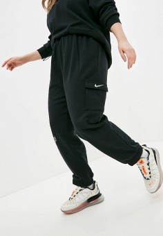 Брюки спортивные, Nike, цвет: черный. Артикул: NI464EWLYWL9. Nike