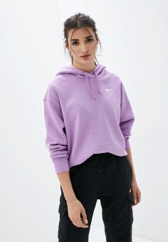 Худи, Nike, цвет: фиолетовый. Артикул: NI464EWMQEW2. Одежда / Толстовки и свитшоты / Худи / Nike
