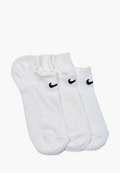 Носки 3 пары, Nike, цвет: белый. Артикул: NI464GMFA709. Nike