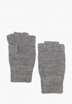 Митенки, Only & Sons, цвет: серый. Артикул: ON013DMLFMW7. Аксессуары / Перчатки и варежки