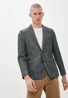 Пиджак, Only & Sons, цвет: серый. Артикул: ON013EMMLIX1. Одежда / Пиджаки и костюмы