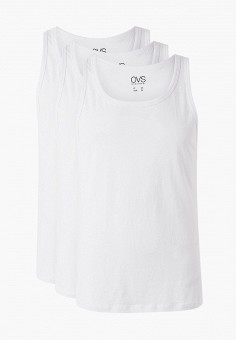 Комплект, OVS, цвет: белый. Артикул: OV001EMMGDX1. Одежда / Майки