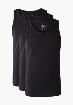 Комплект, OVS, цвет: черный. Артикул: OV001EMMGDX2. Одежда / Майки