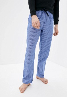 Брюки домашние, OVS, цвет: синий. Артикул: OV001EMMGDY2. Одежда / Домашняя одежда