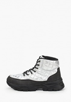 Ботинки, Patrol, цвет: серебряный. Артикул: PA050AWKFTK3. Обувь / Ботинки / Высокие ботинки