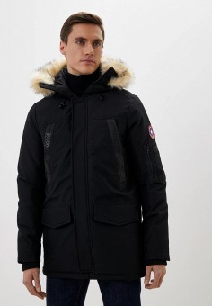 Куртка утепленная, Paragoose, цвет: черный. Артикул: PA068EMKE813. Paragoose