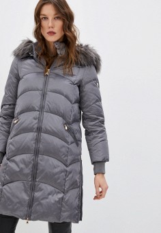 Куртка утепленная, Patrizia Pepe, цвет: серый. Артикул: PA748EWLVYO9. Patrizia Pepe