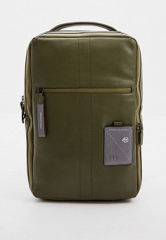 Рюкзак, Piquadro, цвет: зеленый. Артикул: PI016BMHAUJ1. 