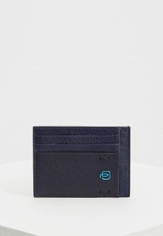 Визитница, Piquadro, цвет: синий. Артикул: PI016DMBFXA9. 