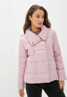 Куртка утепленная, Pink Frost, цвет: розовый. Артикул: PI023EWKTZA1. Одежда / Верхняя одежда / Pink Frost