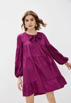 Платье, Please, цвет: фиолетовый. Артикул: PL003EWLQVS0. Please