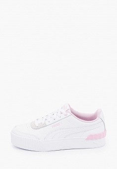 Кеды, PUMA, цвет: белый. Артикул: PU053AWMJQG3. PUMA