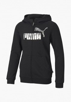 Толстовка, PUMA, цвет: черный. Артикул: PU053EGJZQW9. PUMA