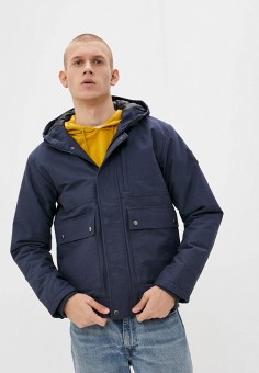 Куртка утепленная, Quiksilver, цвет: синий. Артикул: QU192EMLFMN9. Одежда / Верхняя одежда