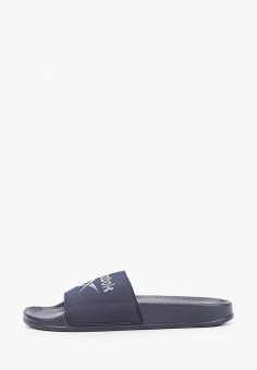 Сланцы, Reebok, цвет: синий. Артикул: RE160AMEEAC6. Reebok