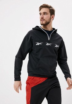 Куртка, Reebok, цвет: черный. Артикул: RE160EMLXQS0. Reebok