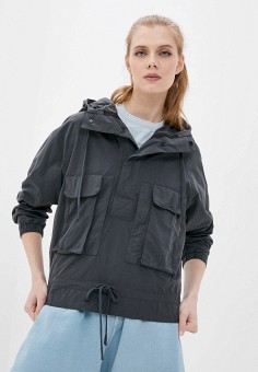 Куртка, Reebok, цвет: серый. Артикул: RE160EWMLPN6. Одежда / Верхняя одежда / Reebok