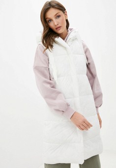 Жилет утепленный, Rinascimento, цвет: белый. Артикул: RI005EWJWFS0. Rinascimento