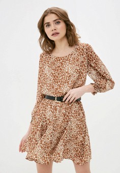 Платье, Rinascimento, цвет: коричневый. Артикул: RI005EWMISW2. Rinascimento