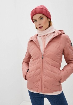 Куртка утепленная, Roxy, цвет: розовый. Артикул: RO165EWKNRO4. Roxy