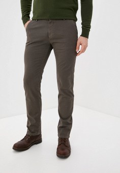 Брюки, Roberto Cavalli, цвет: коричневый. Артикул: RO352EMMBJS3. Одежда / Брюки / Повседневные брюки