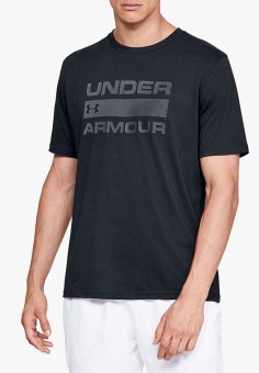 Футболка спортивная, Under Armour, цвет: черный. Артикул: RTLAAA059901. Under Armour