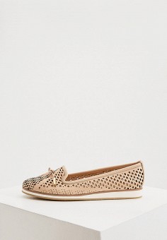 Лоферы, Baldinini, цвет: бежевый. Артикул: RTLAAA149701. Baldinini