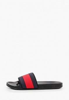 Сланцы, Tommy Hilfiger, цвет: синий. Артикул: RTLAAA183102. Tommy Hilfiger