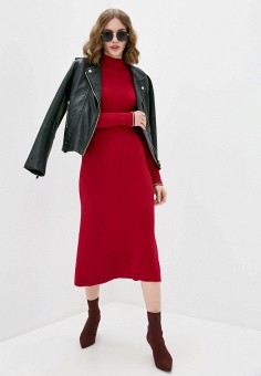 Платье, Tommy Hilfiger, цвет: красный. Артикул: RTLAAA189701. Tommy Hilfiger