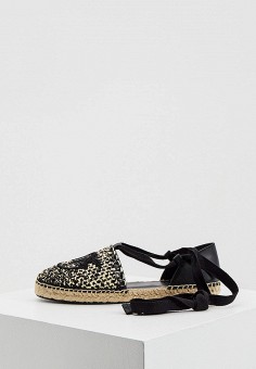 Эспадрильи, Pinko, цвет: черный. Артикул: RTLAAA291401. Обувь / Эспадрильи