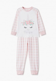 Пижама, Blukids, цвет: розовый. Артикул: RTLAAA351701. Blukids