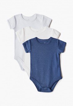 Комплект, Blukids, цвет: белый, голубой, синий. Артикул: RTLAAA356001. Новорожденным / Одежда