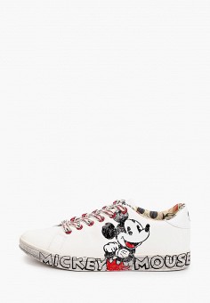 Кеды, Desigual, цвет: белый. Артикул: RTLAAA376901. Desigual