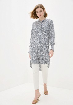 Туника, Jacqueline de Yong, цвет: синий. Артикул: RTLAAA426601. Одежда / Туники