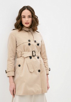 Плащ, Lusio, цвет: бежевый. Артикул: RTLAAA508101. Lusio