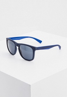 Очки солнцезащитные, Armani Exchange, цвет: синий. Артикул: RTLAAA811701. Аксессуары